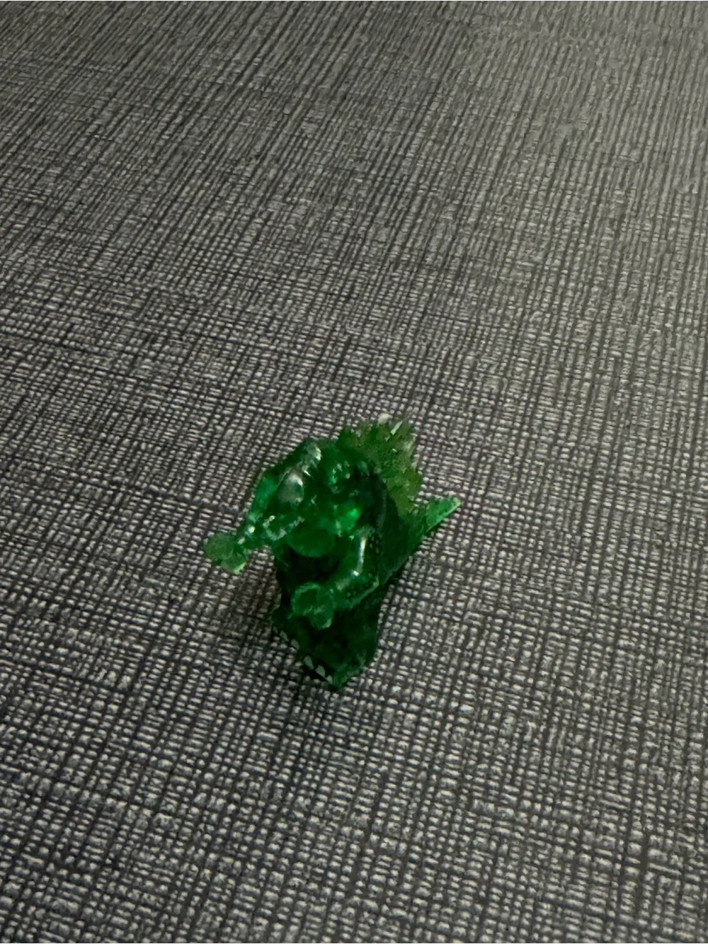 Godzilla Lego piece Green Reptile Habitat Decor - Crystal Dragon Accent
